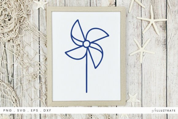 4th July Pinwheel SVG Clipart for Crafts and Graphics