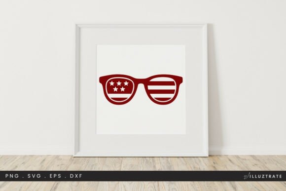 4th July Shades SVG Clipart for Graphics and Crafts
