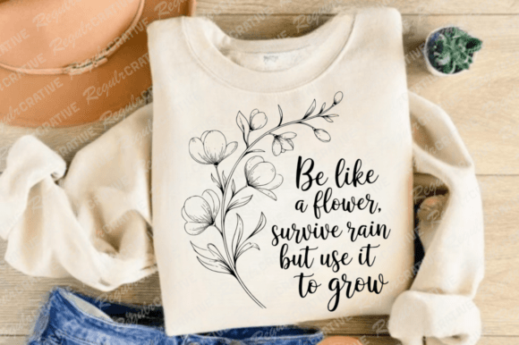 Be Like a Flower Survive the Rain but: A Graphic Design Asset Review