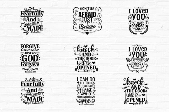 Bible Verse Bundle Svg: A Graphics and Crafts Review for Sellers