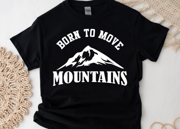 Born to Move Mountains SVG Review for Embroidery