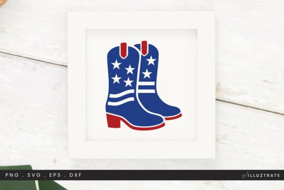 Cowboy Boots SVG Clipart for Crafts and Graphics