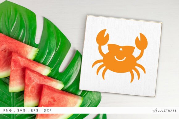 Crab in Sunglasses SVG Clipart Review