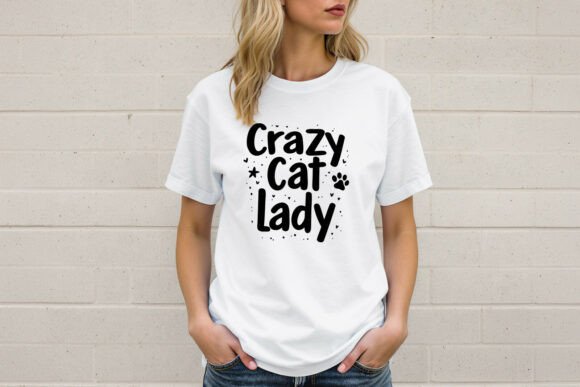 Crazy Cat Lady SVG – A Playful Graphic for Crafts and Digital Publishing