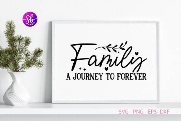 Family a Journey to Forever Family Sign Graphics and Crafts Review
