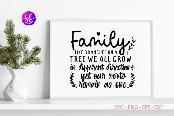Family Like Branches on a Thee We All Embroidery Review