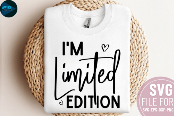 I m Limited Edition SVG Design for Crafts and Graphics