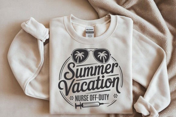 Nurse Summer Vacation Svg Nurse Sayings for Graphics and Crafts