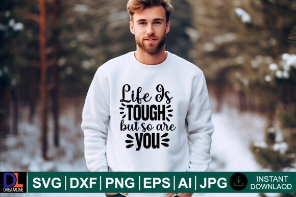 Positive Saying Svg Design Positive Quot for Graphics & Crafts