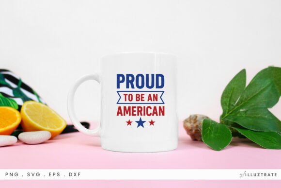 Proud American SVG Clipart for Crafts and Graphics
