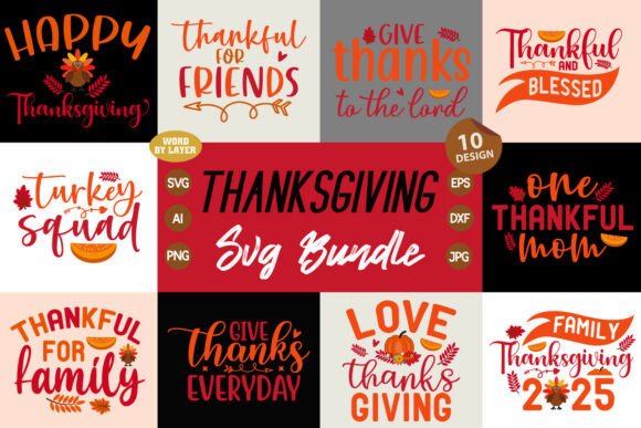 Thanksgiving SVG Bundle Vol. 5.2: A Designer's Review of Seasonal Graphics